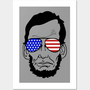Merica Lincoln Posters and Art